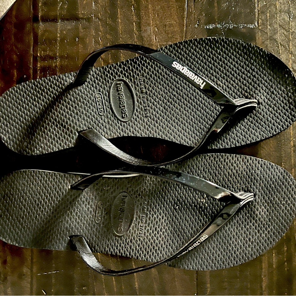 Havaianas womens thin strap